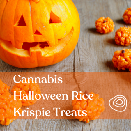 Cannabis Halloween Rice Krispie Treats
