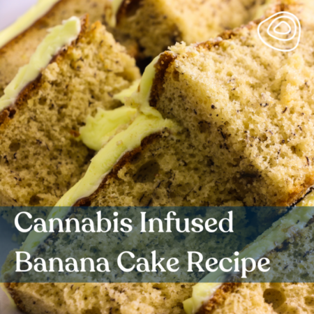 Cannabis Infused Banana Cake Recipe
