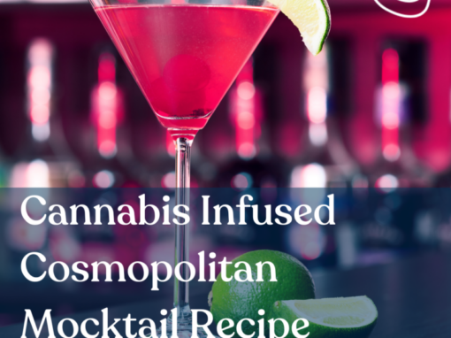 Cannabis Infused Cosmopolitan Mocktail Recipe